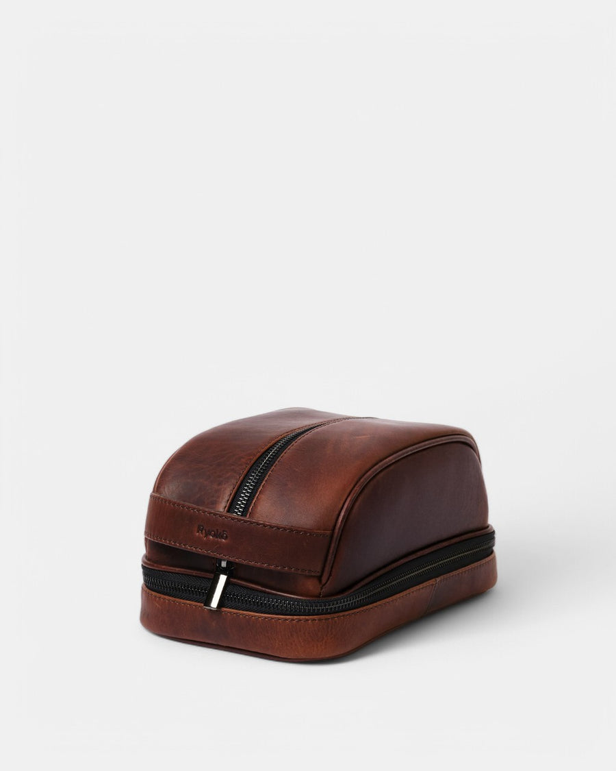 Liwa Dopp Kit | Vintage Brown - Ryokō