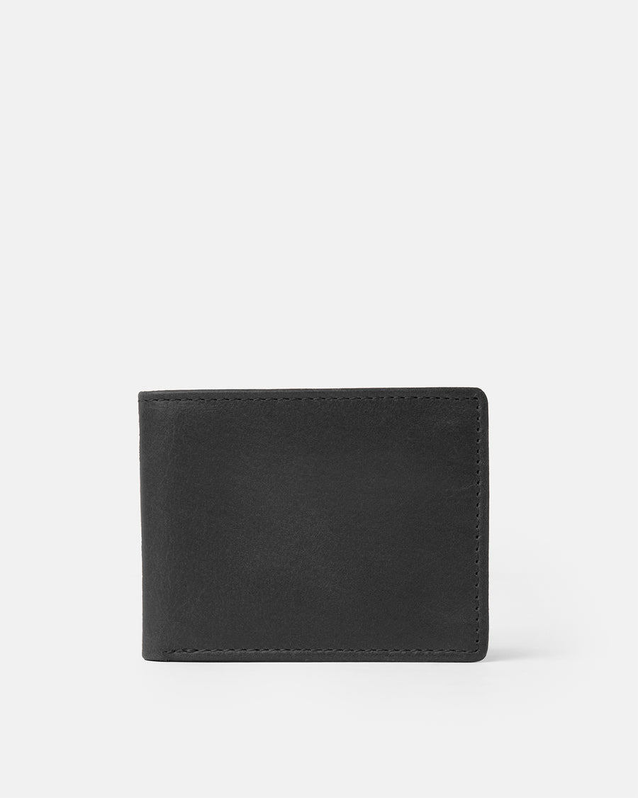 Jos RFID Bifold Wallet | Black - Ryokō